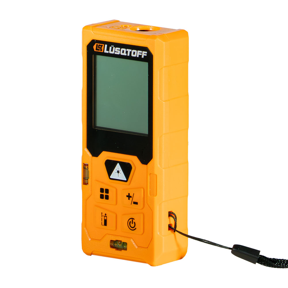 MEDIDOR DE DISTANCIA LASER 50 METROS PROFESIONAL LUZ ROJA Lüsqtoff MEDL50-8