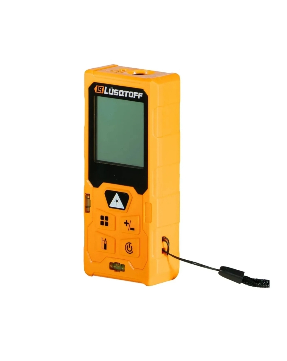 MEDIDOR DE DISTANCIA LASER 50 METROS PROFESIONAL LUZ ROJA Lüsqtoff MEDL50-8