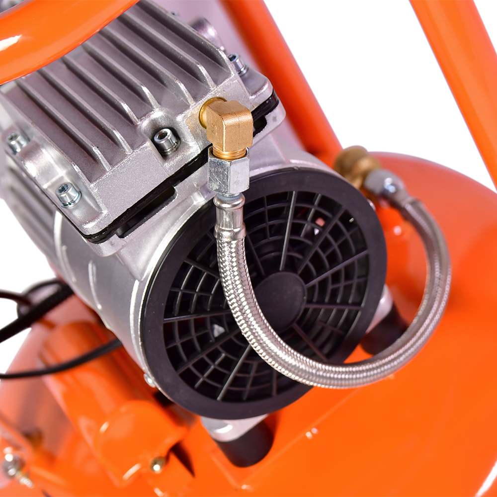 COMPRESOR DE AIRE 24 LITROS SIN ACEITE 115PSI 750W 1HP Lüsqtoff LC-0122