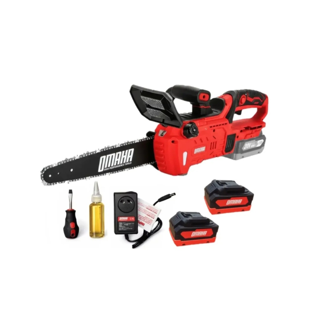 MOTOSIERRA A BATERIA 20V 12 PULGADAS  Omaha MSBAT-20