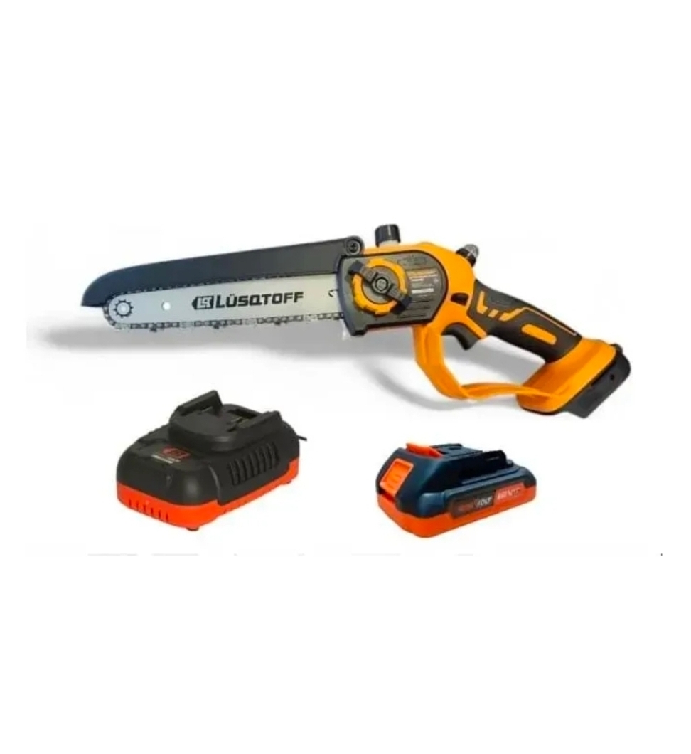 MINI ELECTROSIERRA A BATERIA 18V 2.0Ah ESPADA 8 PULGADAS  Lüsqtoff MML80-8B