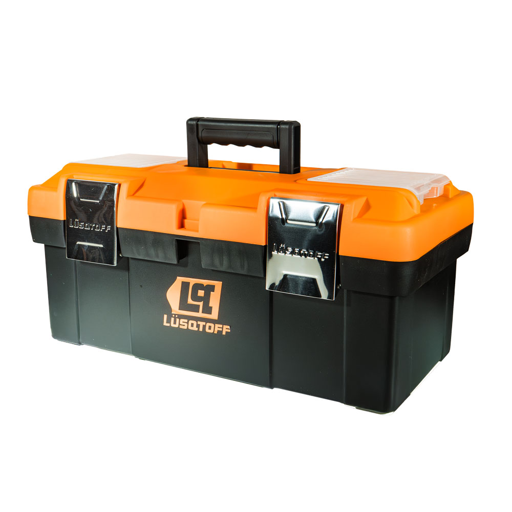 CAJA DE HERRAMIENTAS CIERRE METALICO N 17 420mm Lüsqtoff L8102