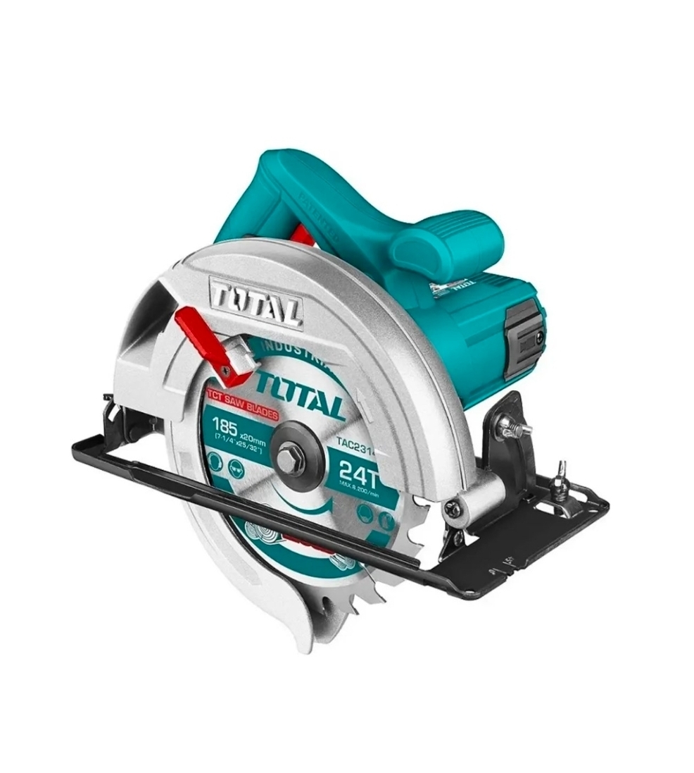 SIERRA CIRCULAR DE MANO 1200W 185mm CON DISCO Total TS11218576-4