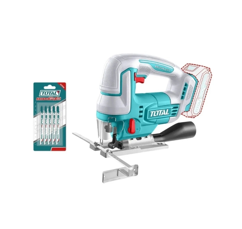 SIERRA CALADORA A BATERIA 20V BRUSHLESS INDUSTRIAL Total TJSLI1008
