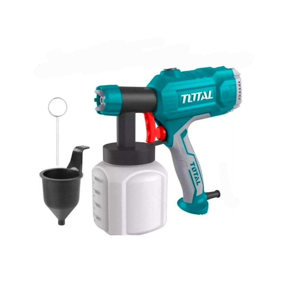 EQUIPO PISTOLA DE PINTAR ELECTRICO 450W 800ml INDUTRIAL Total TT3506-4