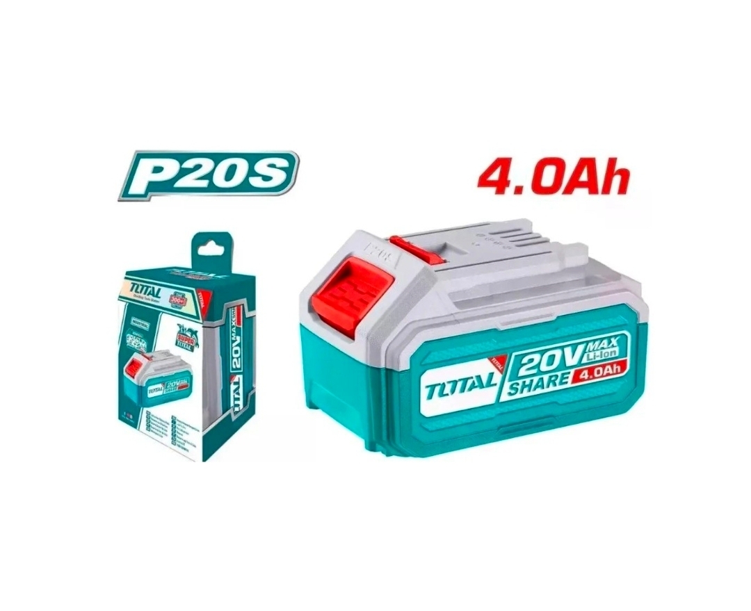 BATERIA 20V 4.0amp MAX SHARE LI-ION INDUSTRIAL Total TFBLI20021