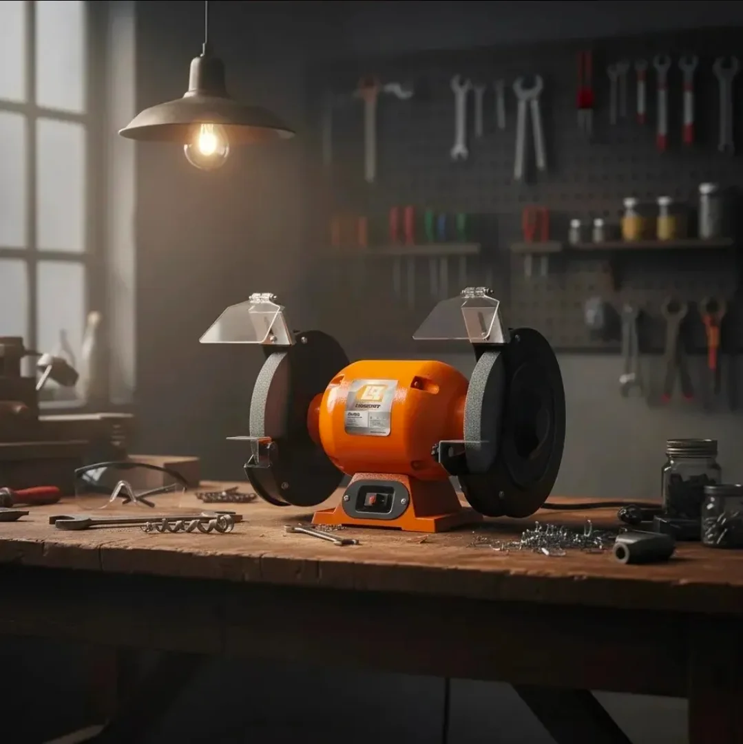 AMOLADORA DE BANCO  550W 3/4 2950rpm 200mm Lüsqtoff AB-550