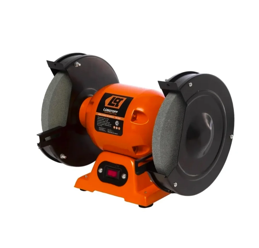 AMOLADORA DE BANCO  550W 3/4 2950rpm 200mm Lüsqtoff AB-550