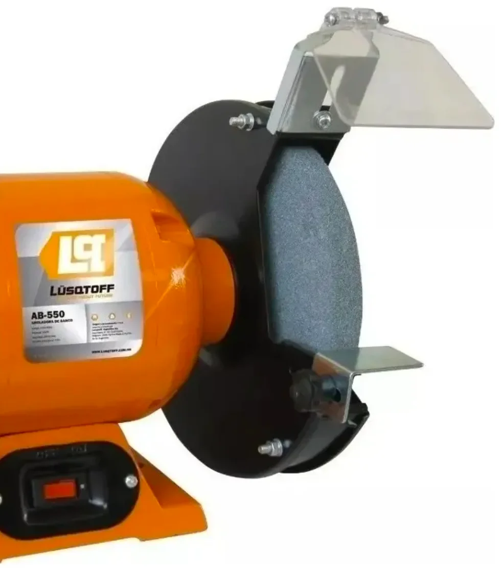 AMOLADORA DE BANCO  550W 3/4 2950rpm 200mm Lüsqtoff AB-550