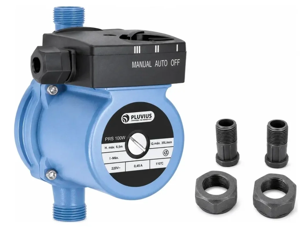 BOMBA DE AGUA PRESURIZADORA 100W 2 BAÑOS PLUVIUS Varios Press01