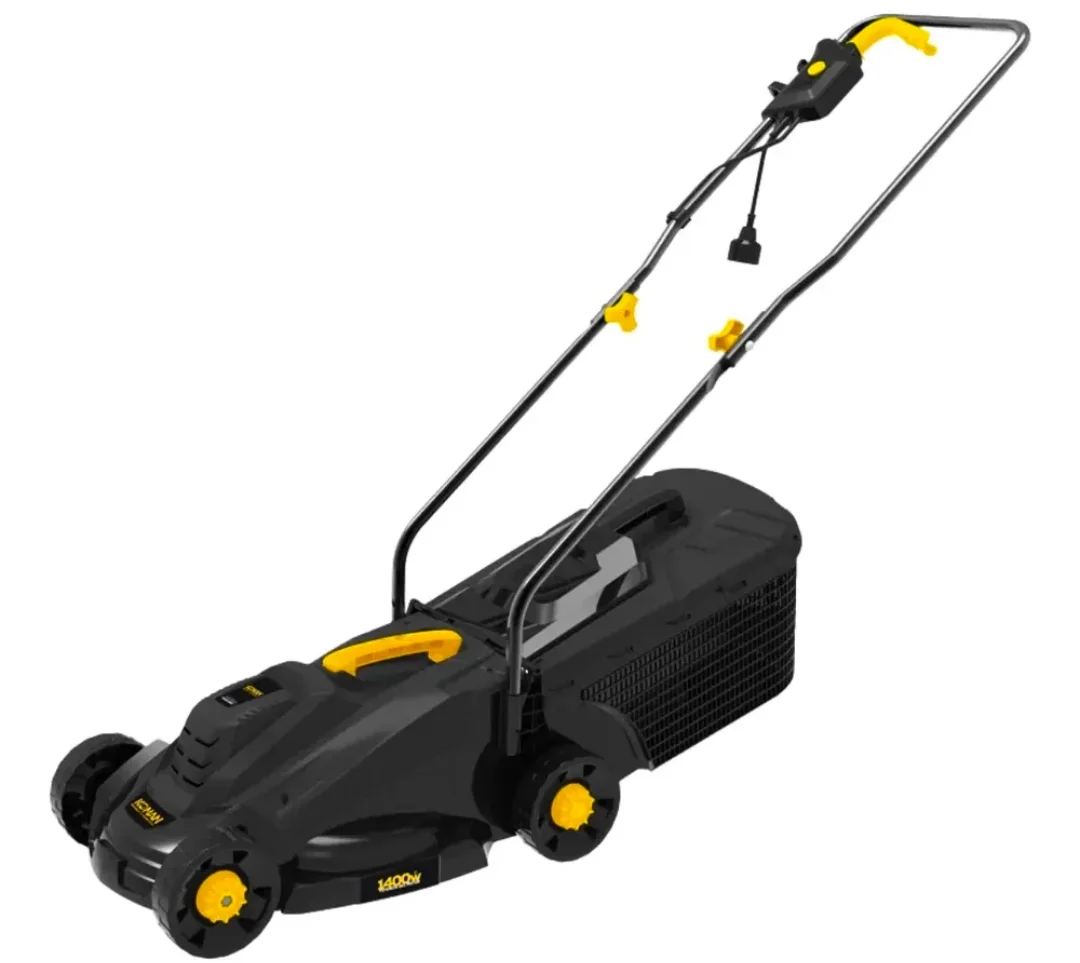 CORTADORA DE CESPED ELECTRICA 1200W 3 ALTURAS REGULABLES CON CANASTO Varios KCC/1400E